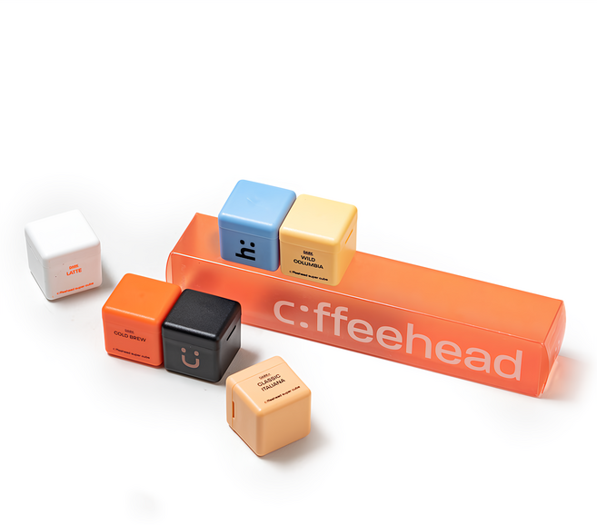 Global Garden 盛花園 Coffeehead 超方塊 6合1綜合精品咖啡, 2g, 6顆, 1盒