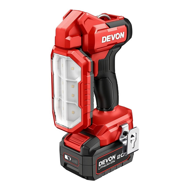 DEVON 大有 充電折疊工作燈20V 空機 5536-Li-20, 1個