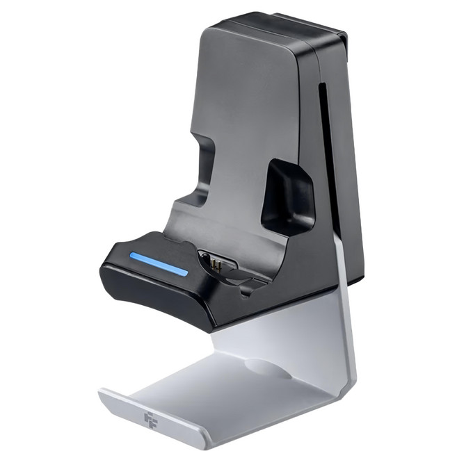 FlashFire 富雷迅 ps5手把充電掛架 p603ce, P603, 黑色 + 銀色, 1入