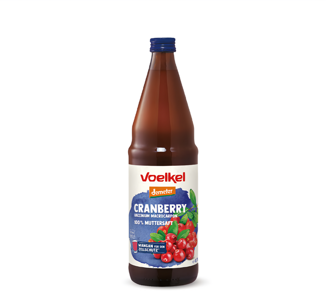 voelkel 維可 蔓越莓原汁, 750ml, 1瓶