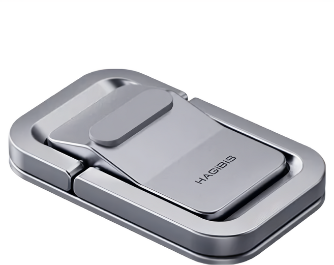 HAGiBiS 海備思 鋅合金筆電便攜支架 通風散熱 3種高度可調節, 深空灰, 1個