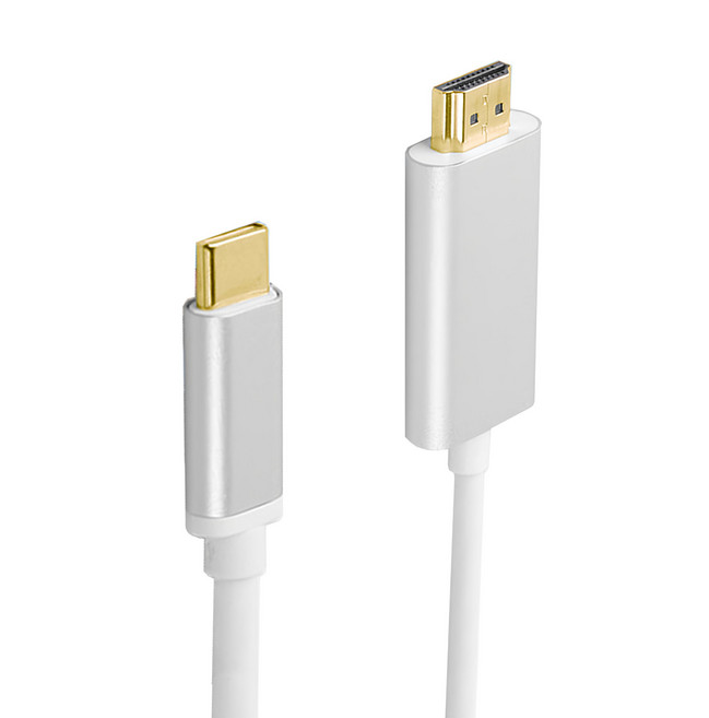 Bravo-U Type-c 轉 HDMI 4K 數位高解析影音轉接線 USB 3.1-C 1.8米 金屬烤漆, 單一商品, 1條
