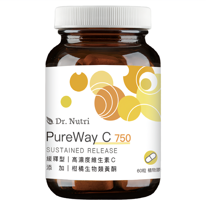 Dr. Nutri 芯漾生醫 維生素C膠囊, 60顆, 850mg, 1罐
