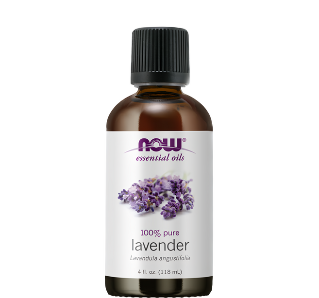 NOW Foods 純薰衣草精油, 薰衣草, 118ml, 1瓶