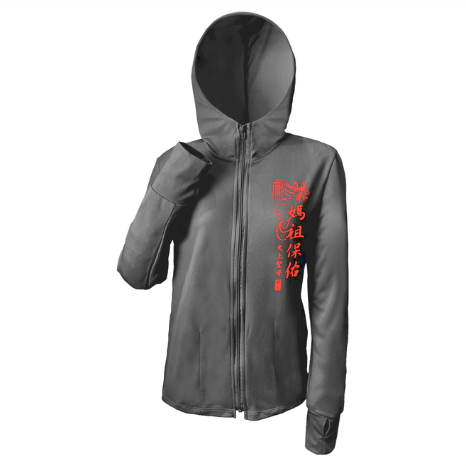 MI MI LEO 瘋媽祖 天上聖母 連帽防曬外套