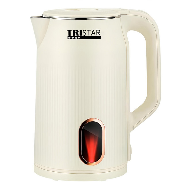 TRISTAR 三星牌 不鏽鋼防燙快煮壺 20.5 x 13.5 x 25.5cm 840g 2.4L, TS-HA203