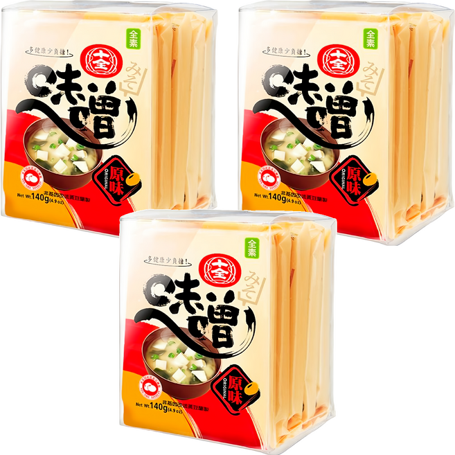 十全 原味味噌, 700g, 3盒