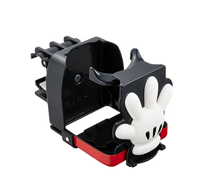 MICKEY MOUSE 米奇 嬰兒車用飲料架 350ml, 黑色 + 紅色 + 白色, 1個