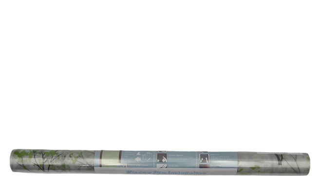 半島良品 抗UV防曬靜電貼窗貼, 樹林 透白色