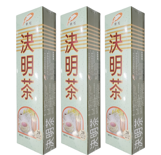 新松 正逢決明茶, 20包, 3盒, 5g