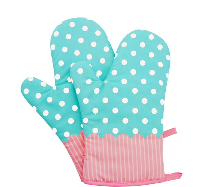 晟龍 廚房專用微波爐隔熱手套, 顏色隨機, 1雙