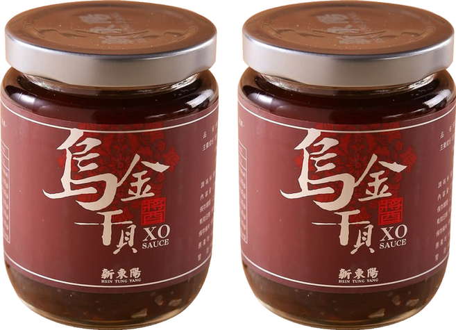 新東陽 烏金干貝XO醬, 220g, 2罐
