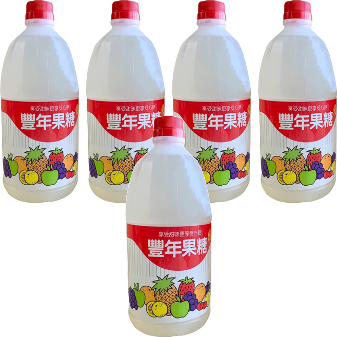 豐年 90%果糖, 1.5kg, 5瓶