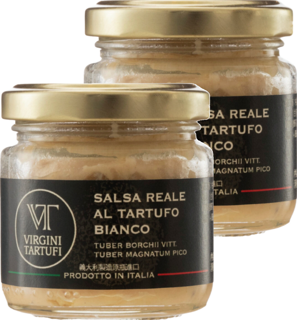 VIRGINI TARTUFI 皇家白松露醬 主廚特調, 80g, 2罐