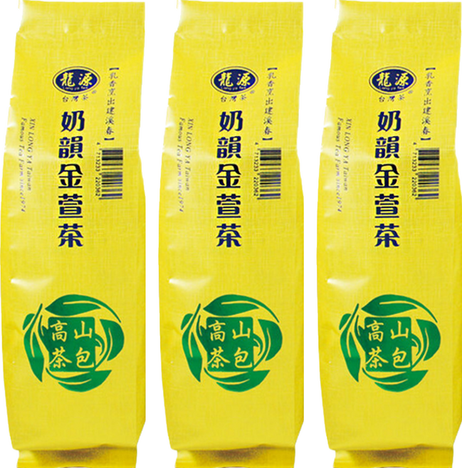 龍源茶品 鑫龍源 茶農職人經典台灣茶 奶韻鮮香金萱, 2g, 50包, 3袋