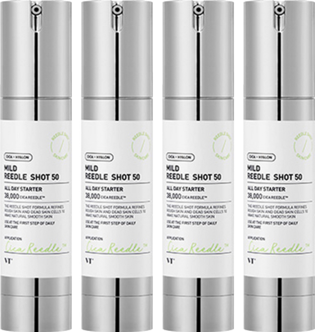 VT COSMETICS 積雪草溫和50微針精華, 50ml, 4瓶