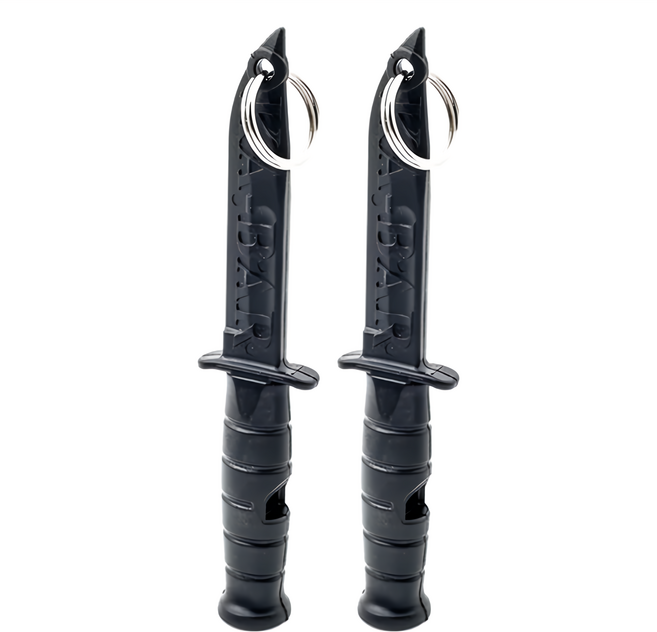 Ka-Bar 吊飾造型 Emergency Whistle 求生哨, 黑色, 1組
