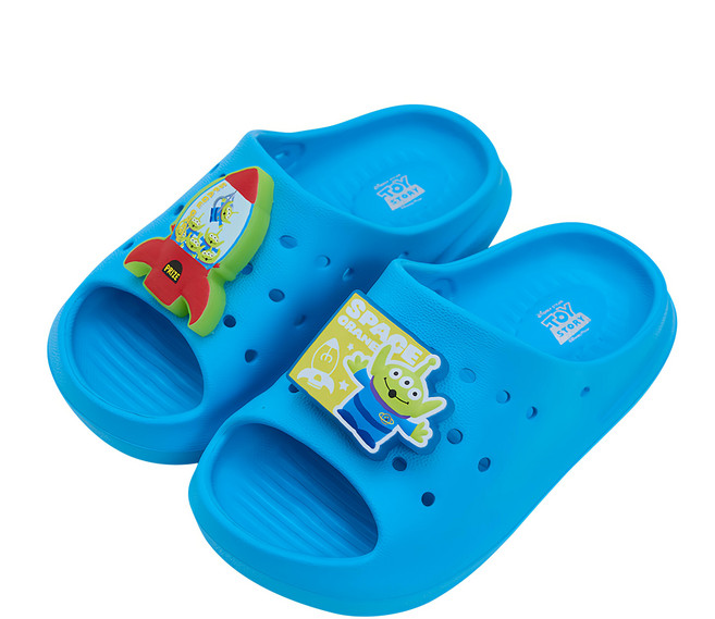 BORUI 柏睿鞋業 迪士尼 兒童款 洞洞電燈發亮休閒鞋