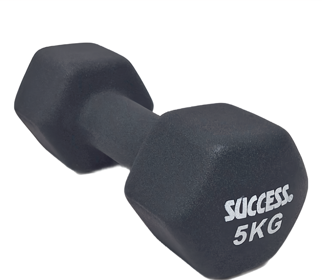 SUCCESS 成功 防滑塑身啞鈴 S5210 14歲以上適用, 5kg, 1個