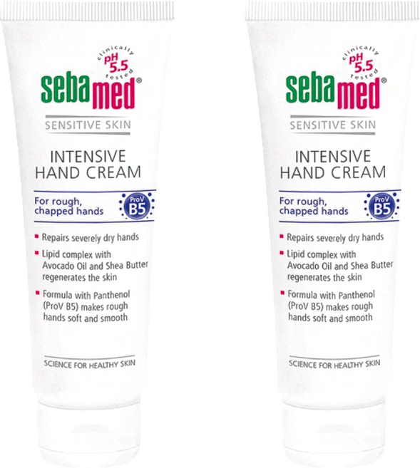 sebamed 施巴 B5密集修復護手霜, 75ml, 2條