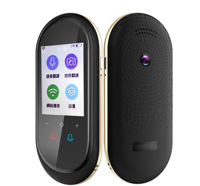 DR.MANGO 芒果科技 WIFI口譯 + 拍照翻譯機 123 x 57 x 12.5mm 黑色 104g, T3-S, 1組