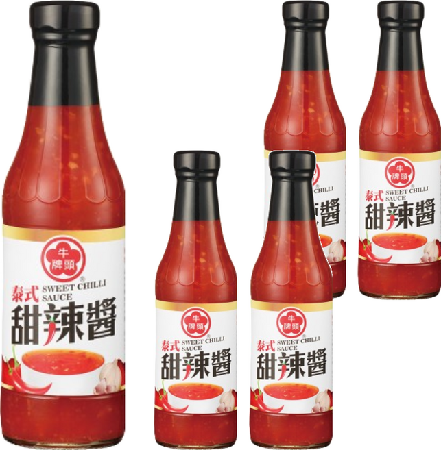 牛頭牌 泰式甜辣醬, 345g, 5瓶