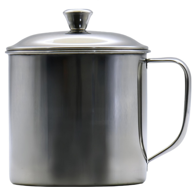 銀世代 304不鏽鋼杯 9cm 550ml, 1個, 不鏽鋼色