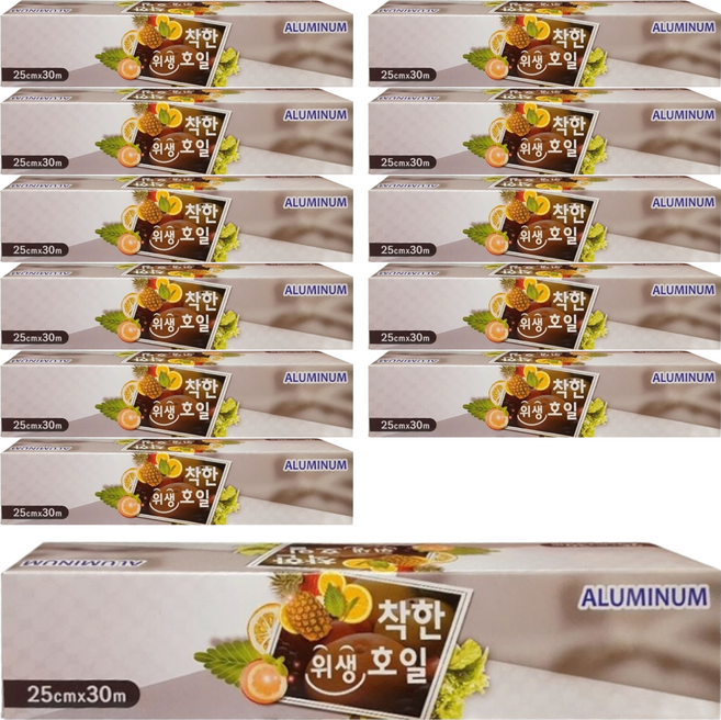 Chakhansikjaeryo 鋁箔紙, 30m, 12盒