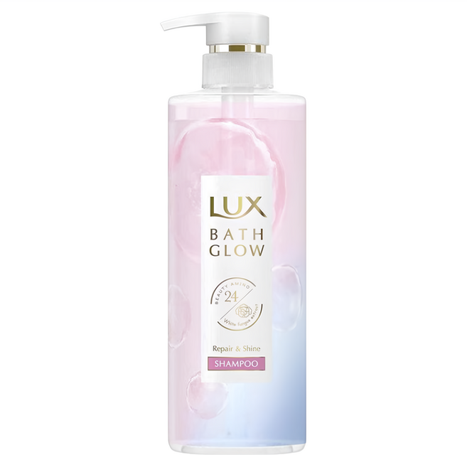 LUX 麗仕 Bath Glow 修復亮澤洗髮精, 490g, 1瓶