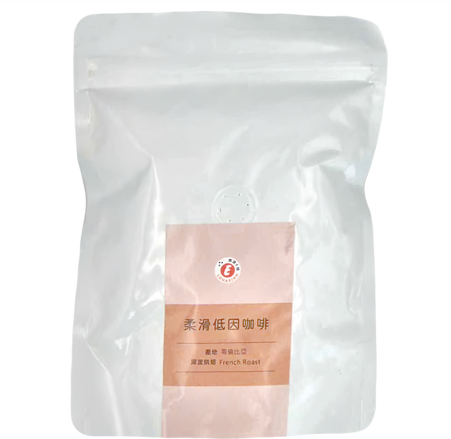 樂活E棧 柔滑低因風味咖啡豆, 生豆, 114g, 1包