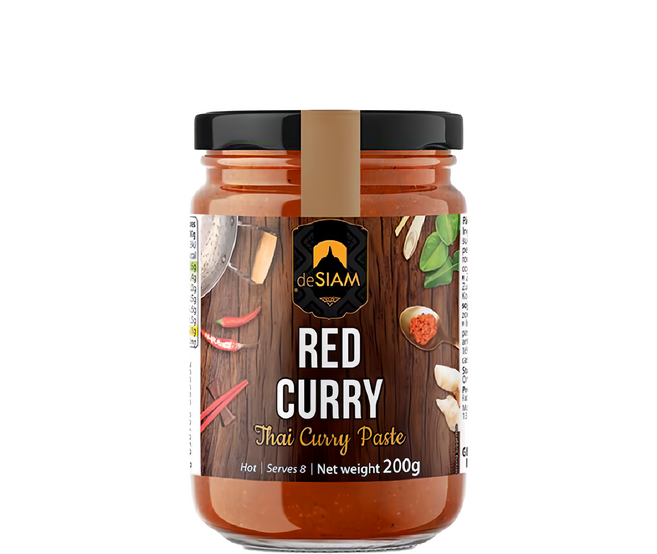 SIAM 泰式紅咖哩膏, 200g, 1罐