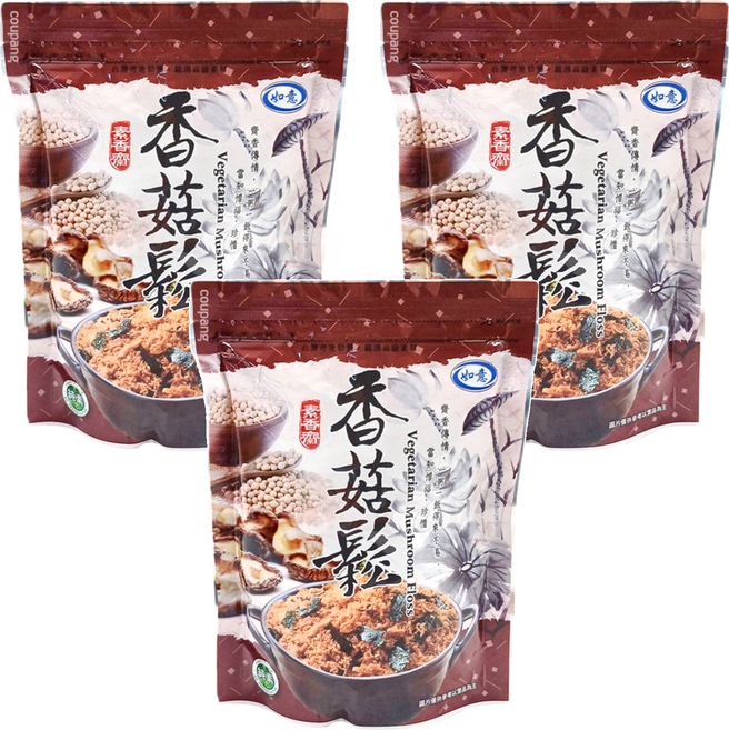 如意 香菇鬆, 270g, 3包