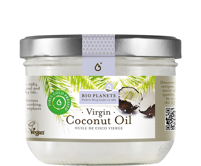 BIO PLANETE 碧歐星球 天然初榨椰子油, 400ml, 1罐
