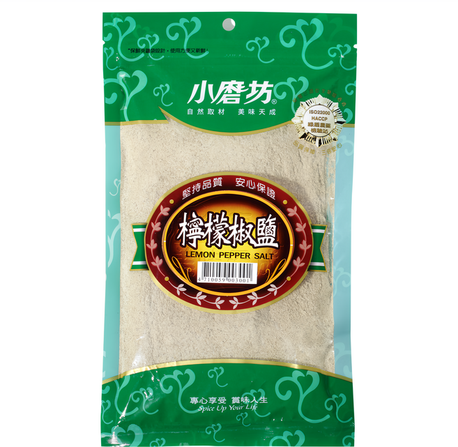 小磨坊 檸檬椒鹽, 300g, 1包