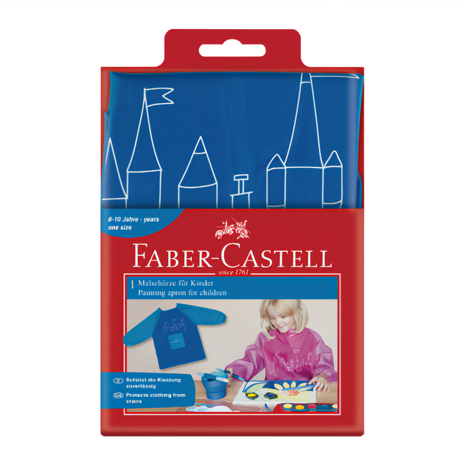 FABER-CASTELL 輝柏 兒童畫畫衣, 藍色
