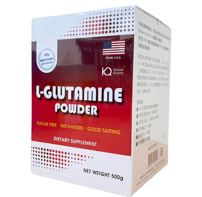 貝斯特l glutamine麩醯胺酸, 500g, 1罐