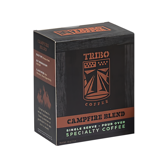 TRIBO COFFEE 營舞綜合 濾掛式咖啡 Set 中深焙 堅果黑巧克力風味 氮氣包裝 精品咖啡豆, 11g, 5包, 1盒