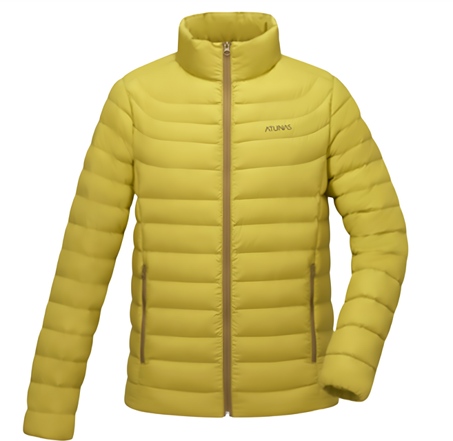 ATUNAS 歐都納 KEEP WARM輕量羽絨外套 男款 L 金黃棕