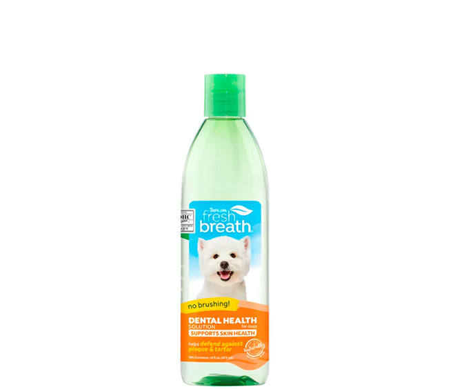TROPICLEAN 巧倍麗 潔牙水 犬用 美膚, 473ml, 1瓶
