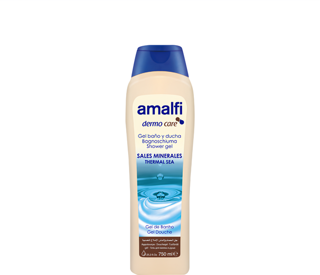 amalfi 活膚礦物鹽保濕修護沐浴露, 750ml, 1瓶