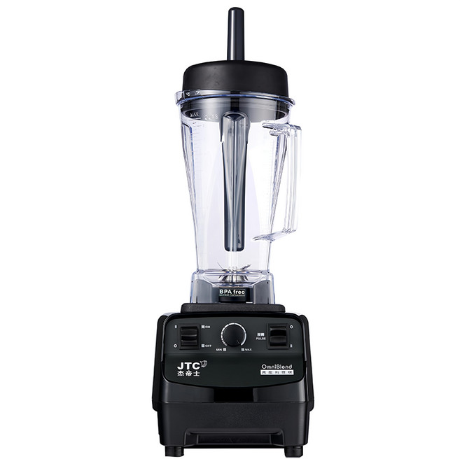 JTC 杰帝士 三匹馬力全食物萬能調理機 真正破壁機 34 x 24 x 28cm 鋼琴黑 4.3kg, TM-767