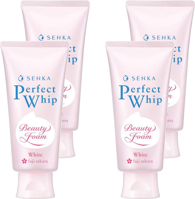 SENKA 專科 台灣公司貨 超微米透亮潔顏乳, 100g, 4條