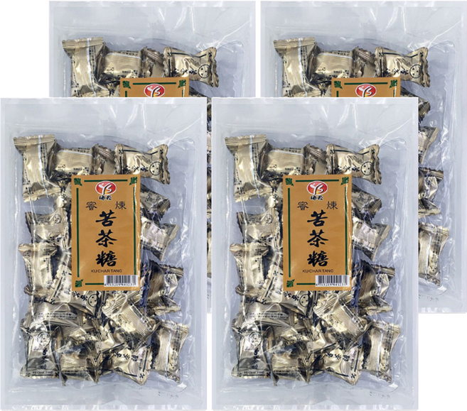 楢栩 蜜煉苦茶糖, 120g, 4袋
