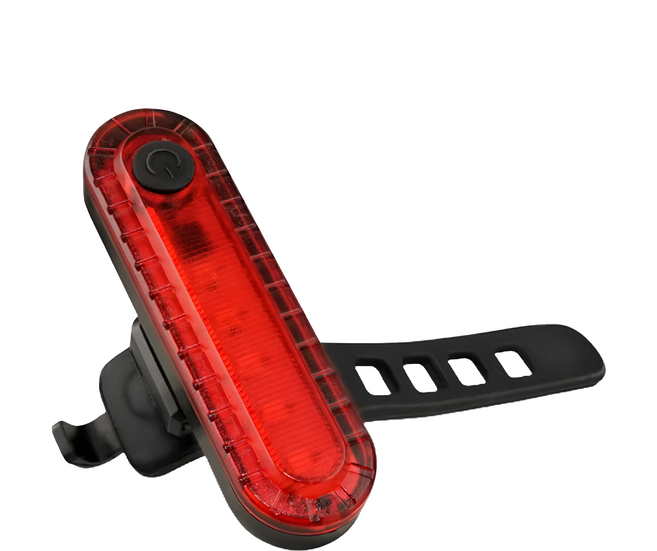 RONEVER 充電式自行車尾燈 70 x 20 x 22mm, 1個, Red