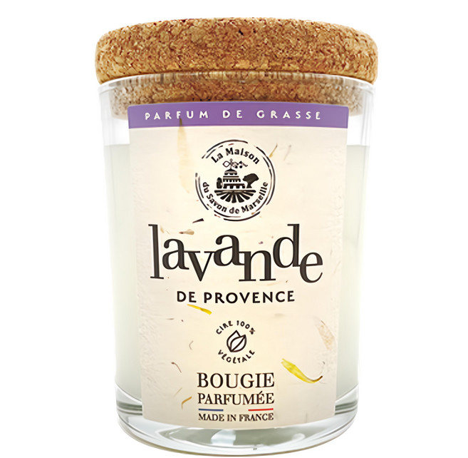 La Maison 馬賽皂之家 靜謐居家香氛蠟燭, 普羅旺斯薰衣草, 175g, 1個