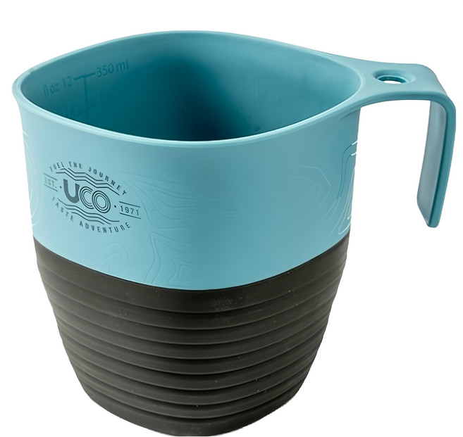 UCO Camp Cup 露營摺疊杯 F-C-1PK-BL 355ml 60g, 藍色, 1個