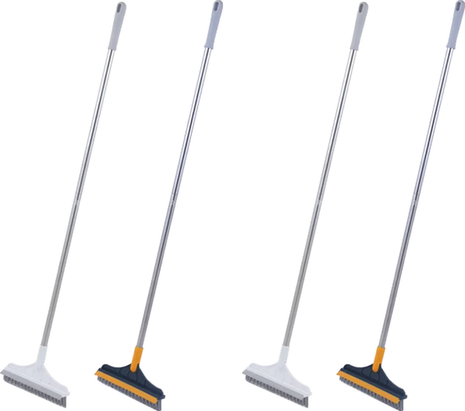 浴室地板刷, 顏色隨機, 4支