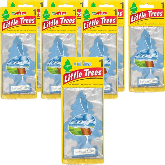 Little Trees 小樹香片 香氛卡, 煥然衣新, 7g, 8片