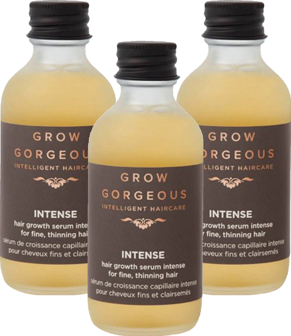 Grow Gorgeous 強效濃密養髮精華, 60ml, 3件