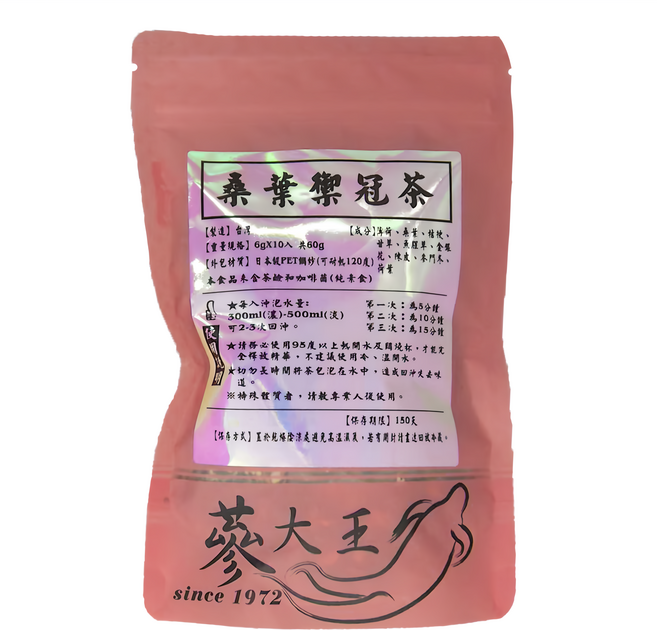 蔘大王 桑葉禦冠茶, 6g, 10包, 1袋
